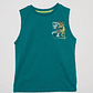 Polera Niño Sin Mangas Verde Familyshop - Miniatura 1