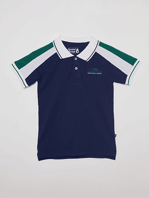 Polera Niño Bloques Azul Familyshop