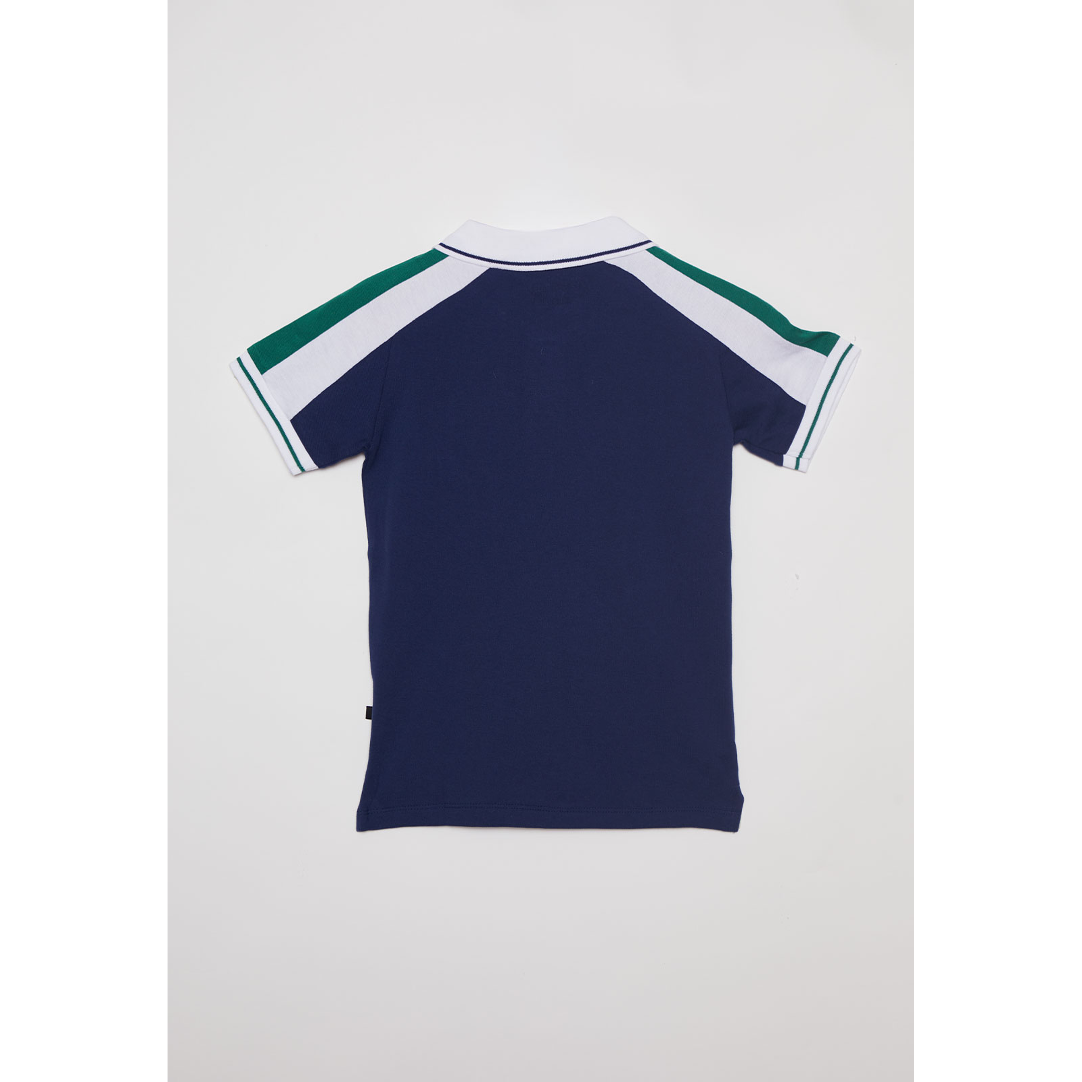 Polera Niño Bloques Azul Familyshop 2