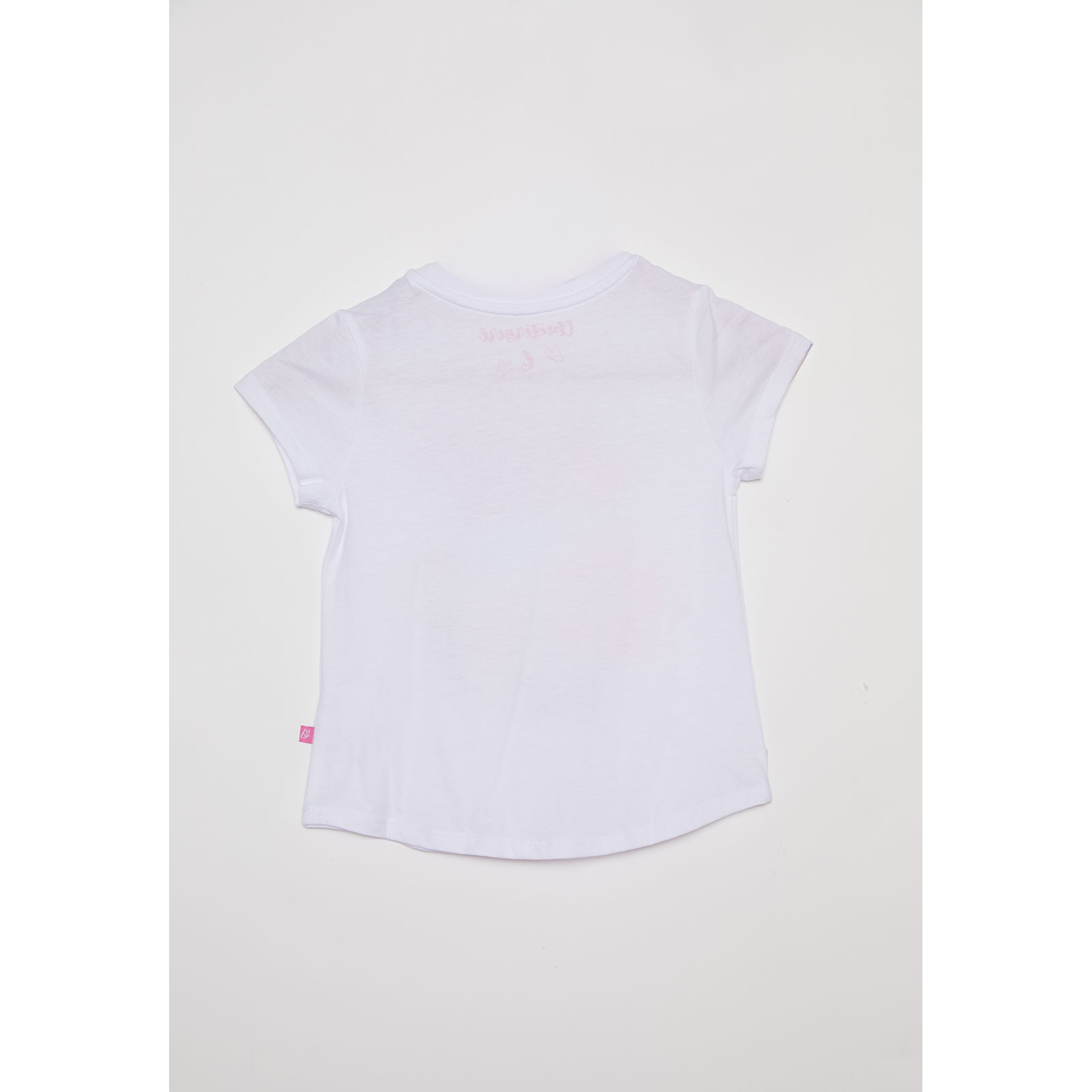 Polera Niña Puff Summer Blanco Familyshop 2