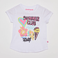 Polera Niña Puff Summer Blanco Familyshop - Miniatura 1