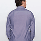 Camisa Hombre Oxford Gris Familyshop - Miniatura 3
