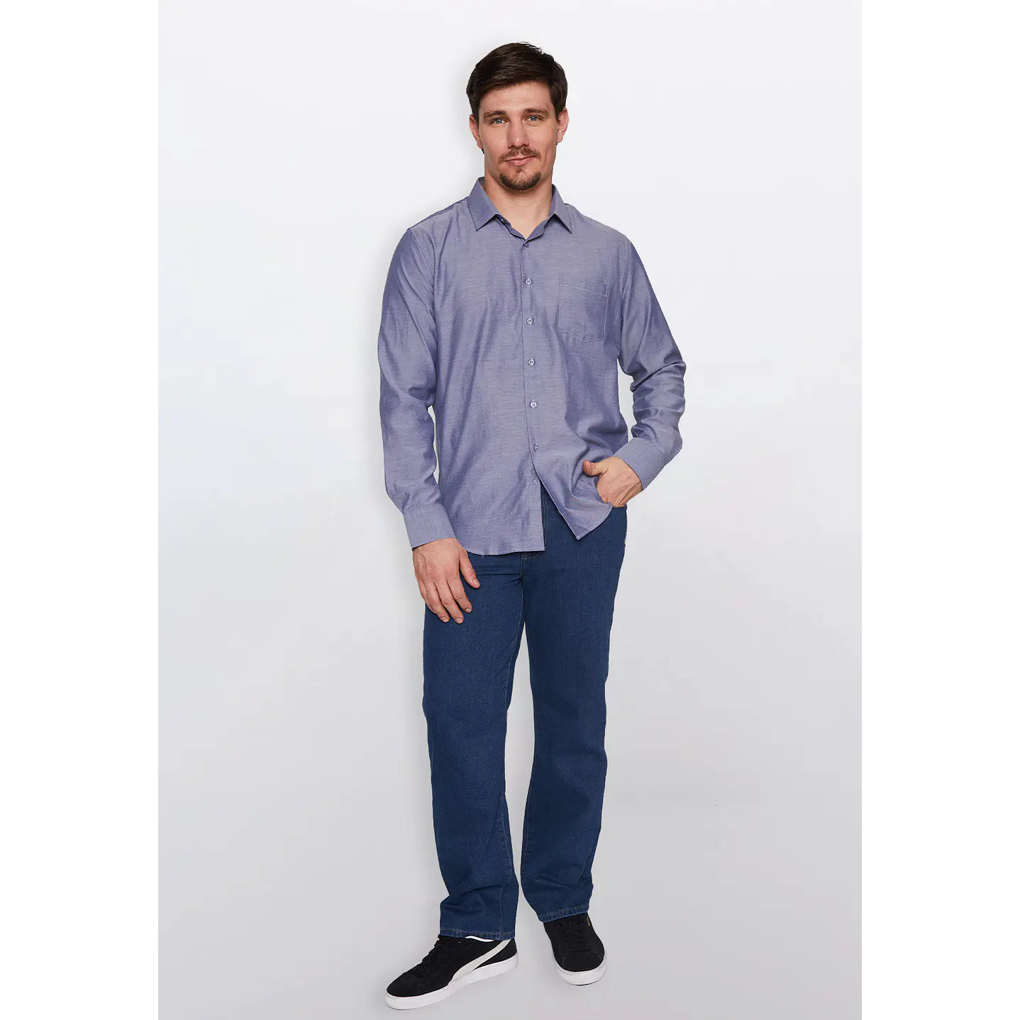 Jeans Hombre Regular Azul FamilyShop 2