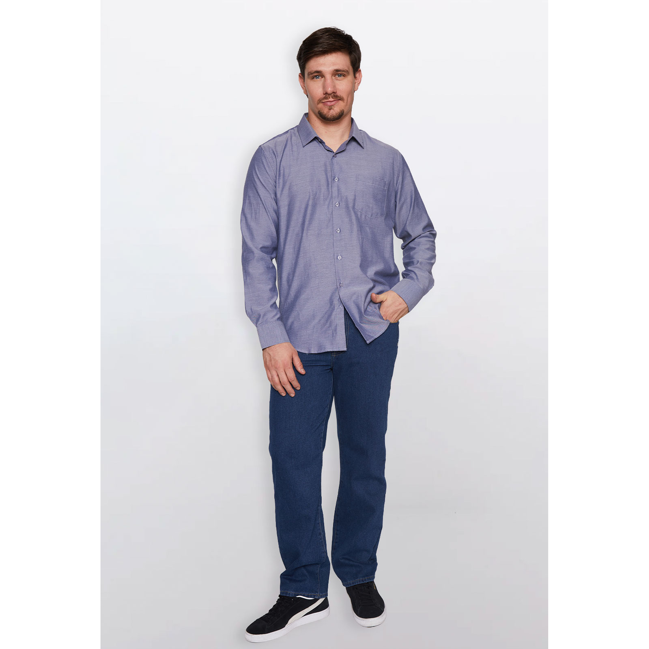 Jeans Hombre Regular Azul FamilyShop 2