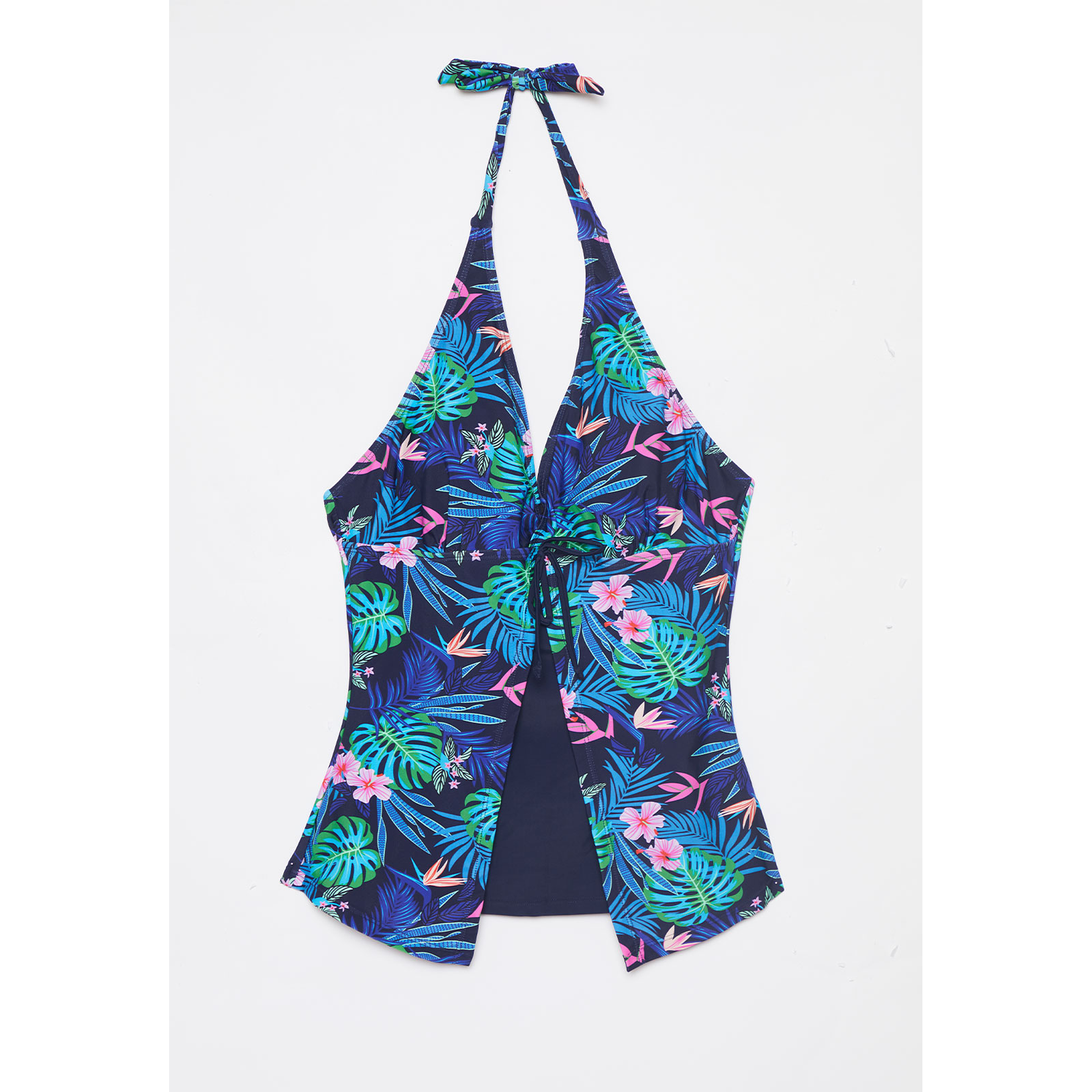 Traje De Baño 2 Piezas Mujer Azul Familyshop 1