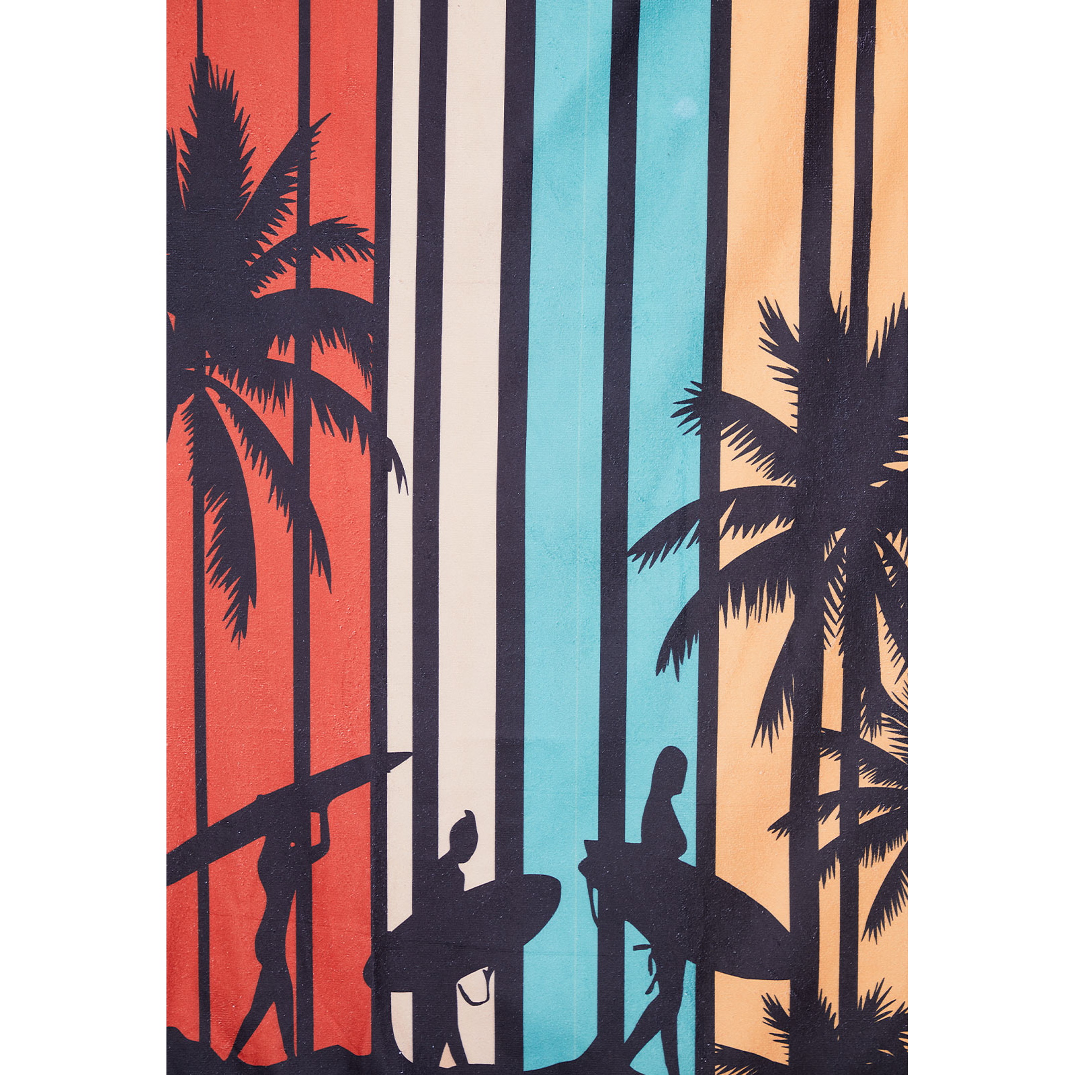 Toalla California 70x140 cm Negro Familyshop 2