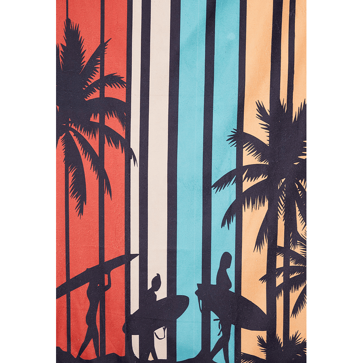 Toalla California 70x140 cm Negro Familyshop 2