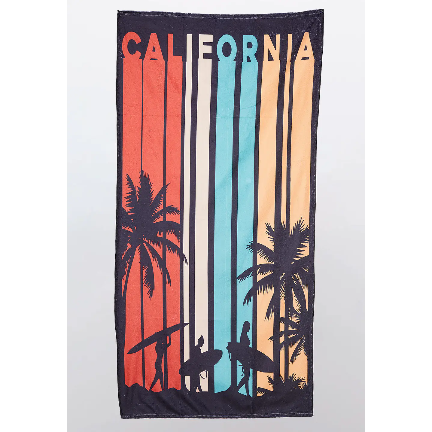 Toalla California 70x140 cm Negro Familyshop 1