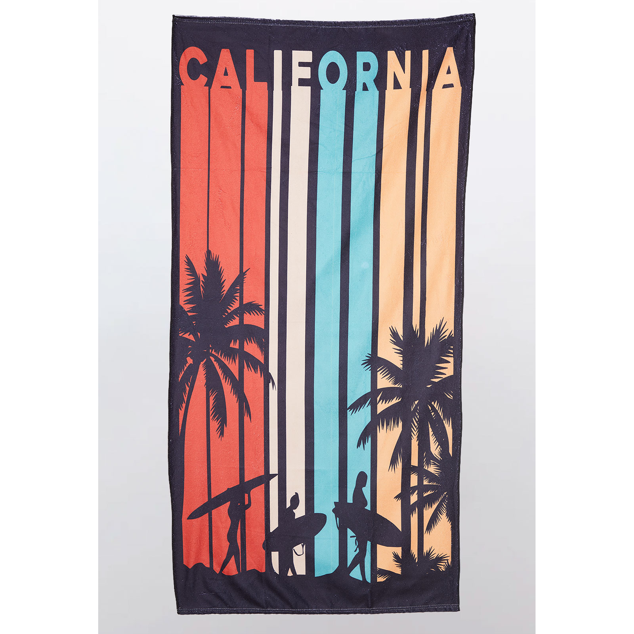 Toalla California 70x140 cm Negro Familyshop 1