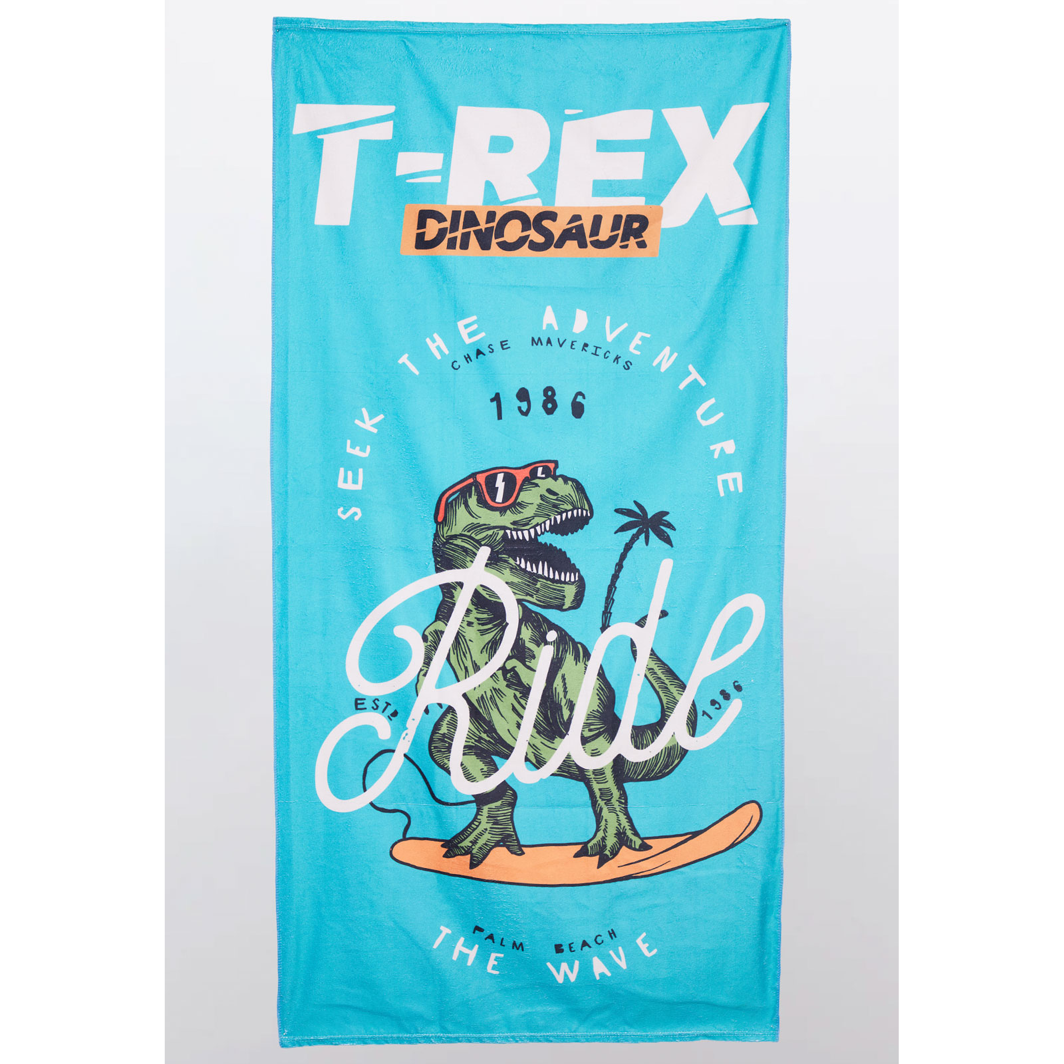 Toalla T-Rex 70x140 cm Celeste Familyshop 1