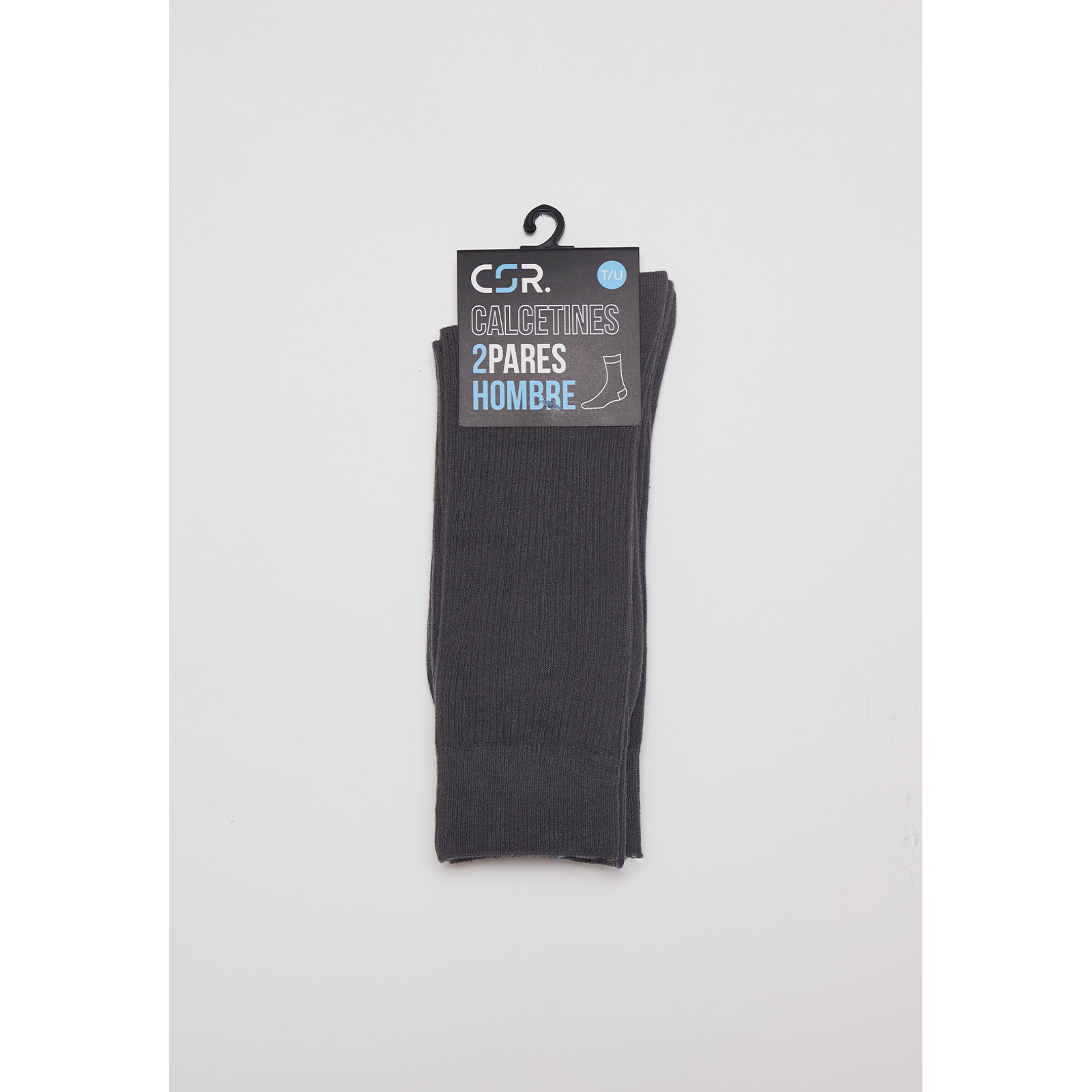 Calcetín Bipack Hombre Gris Escolar Familyshop 1