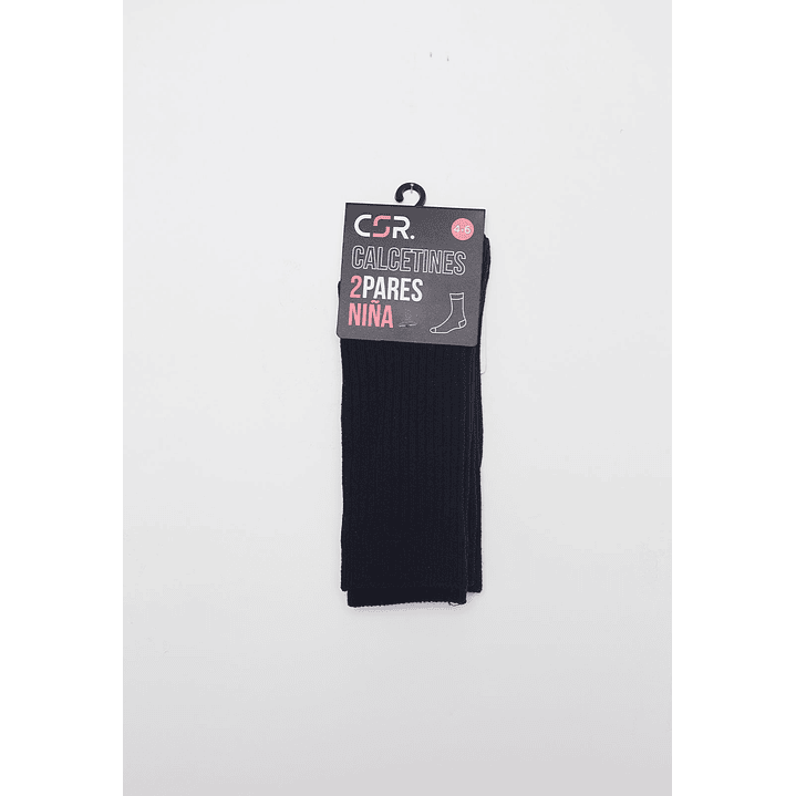 Calcetín Bipack Niña Azul Escolar Familyshop 2