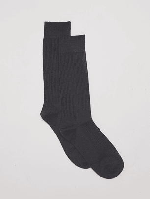 Calcetín Bipack Mujer Gris Escolar Familyshop