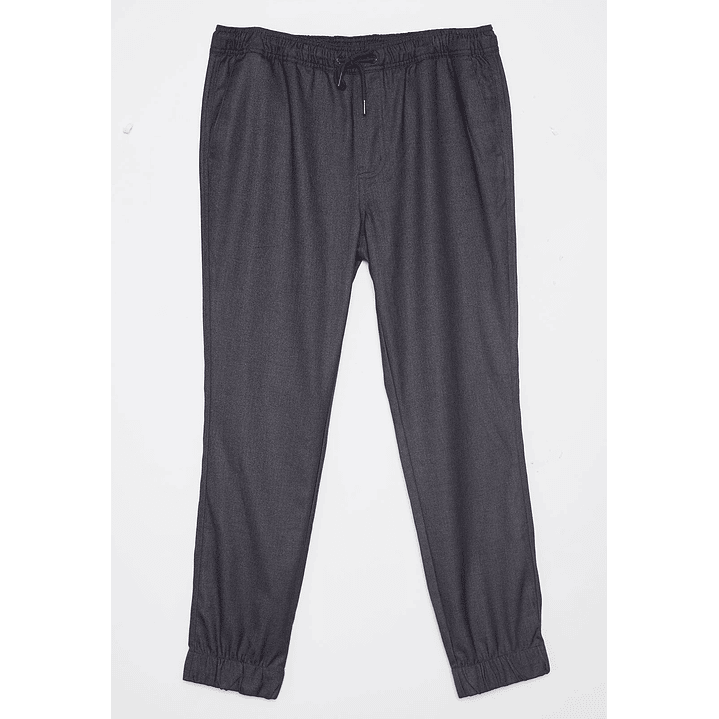 Pantalón Hombre Jogger Escolar Gris Familyshop 1