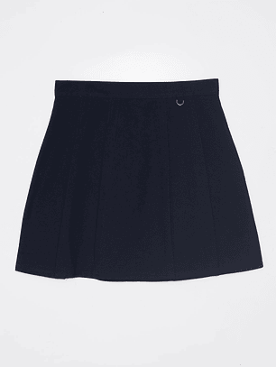 Falda Mujer Escolar Azul Familyshop