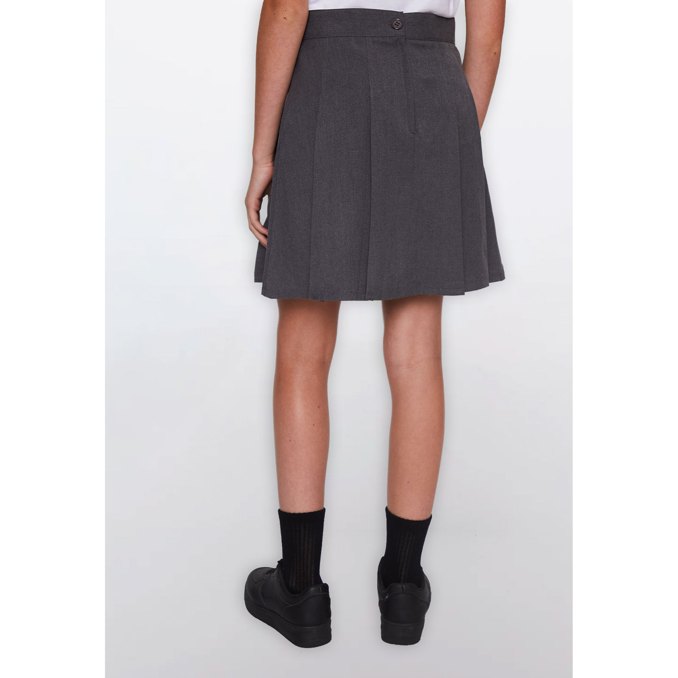 Falda Mujer Escolar Gris Familyshop 4