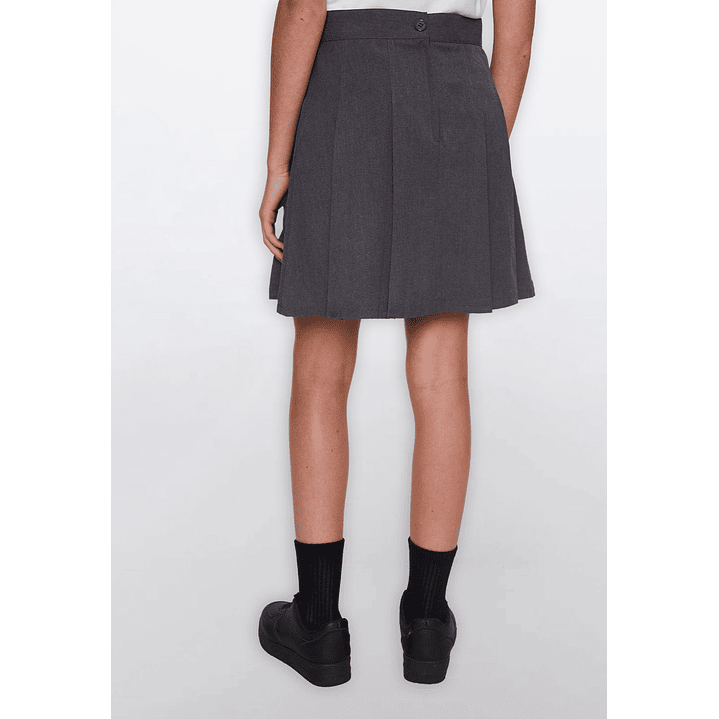 Falda Mujer Escolar Gris Familyshop 4