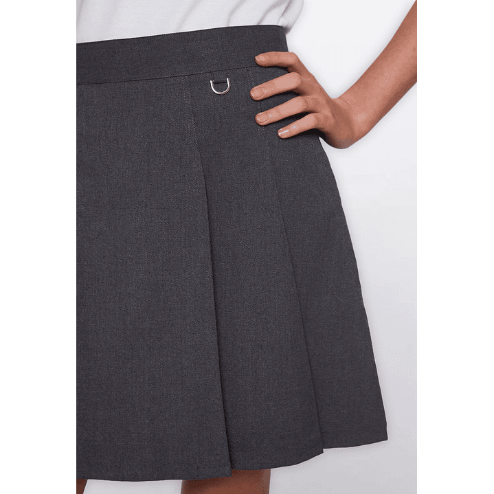 Falda Mujer Escolar Gris Familyshop 3