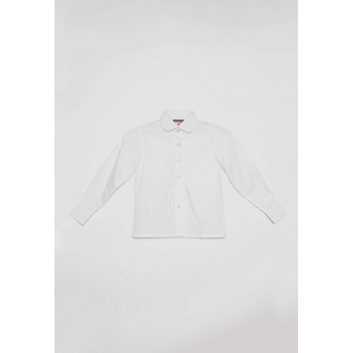 Blusa Blanco Niña Escolar Familyshop 5