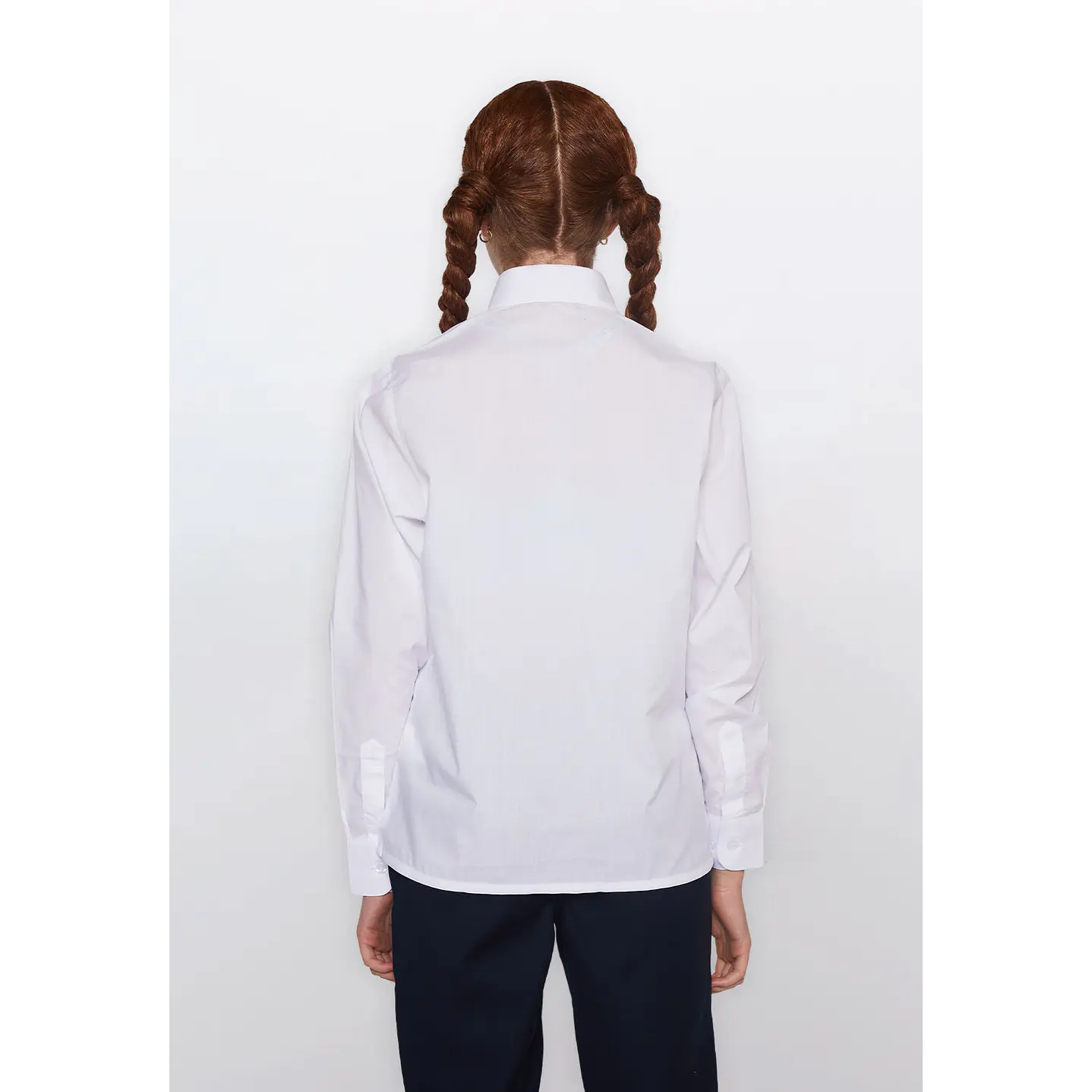 Blusa Escolar Blanca Tallas 6 a 16 Familyshop 3