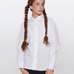 Blusa Blanco Niña Escolar Familyshop - Miniatura 1