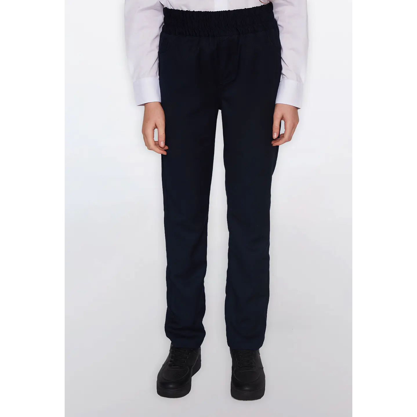 Pantalón Niña Básico Escolar Azul Familyshop 1