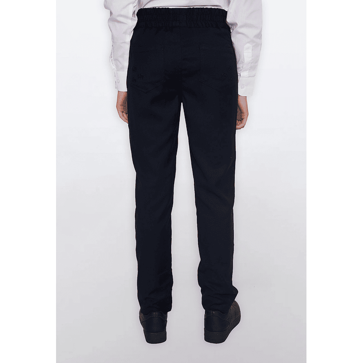 Pantalón Niña Básico Escolar Azul Familyshop 3