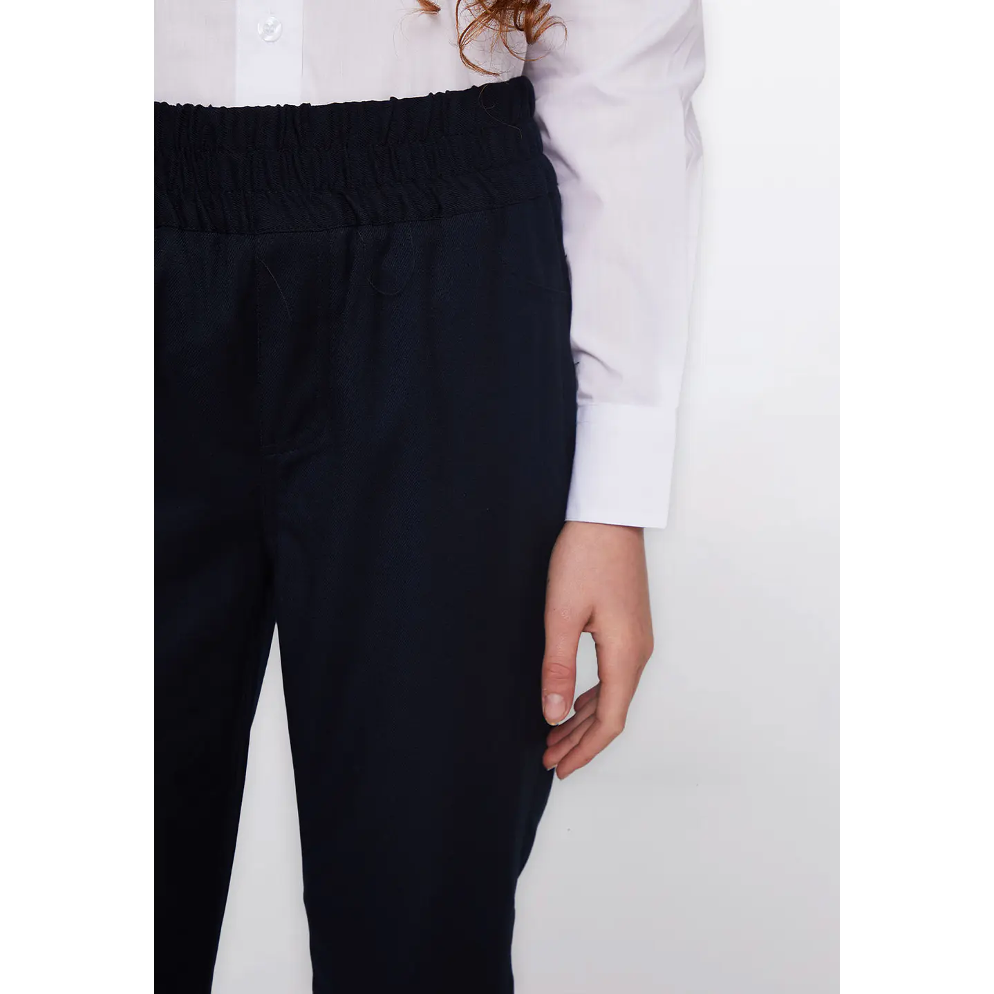 Pantalón Niña Básico Escolar Azul Familyshop 7