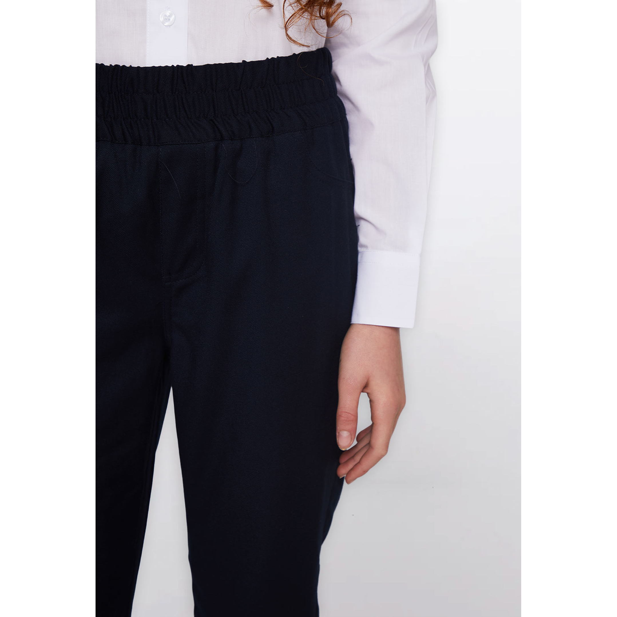 Pantalón Niña Básico Escolar Azul Familyshop 4