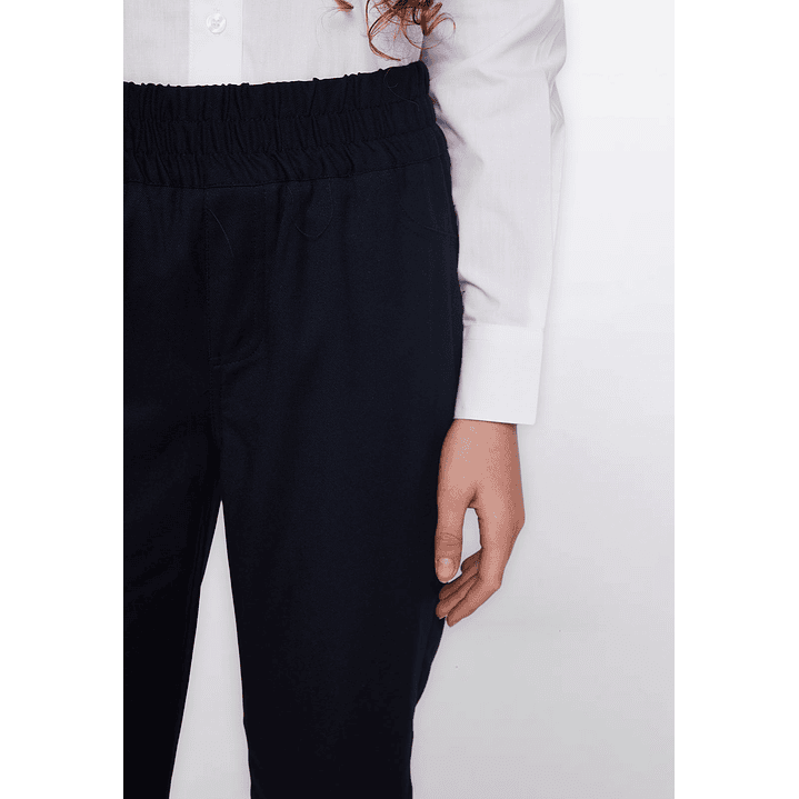 Pantalón Niña Básico Escolar Azul Familyshop 4