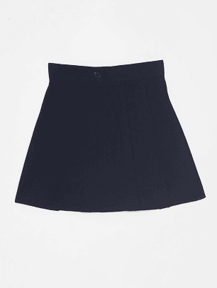 Falda Niña Escolar Azul Familyshop