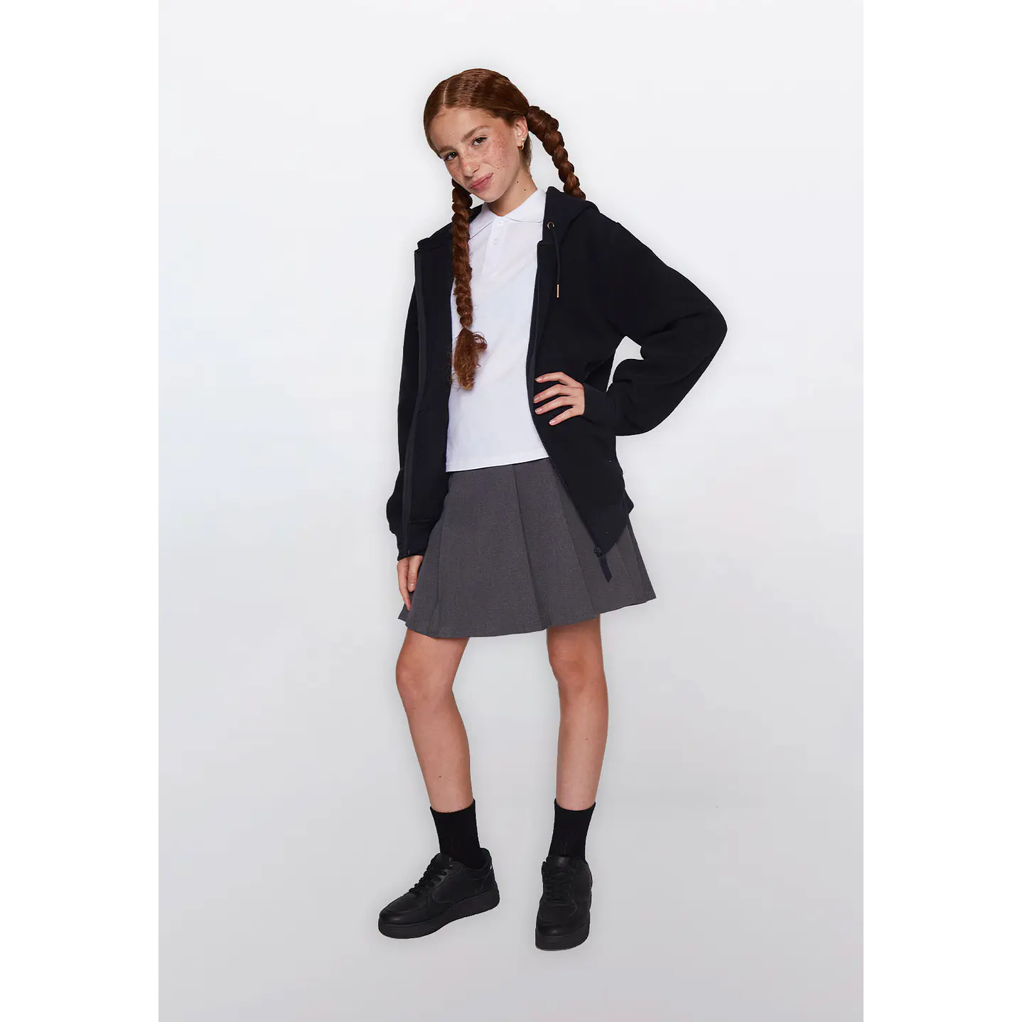 Polerón Polar Unisex Escolar Talla 6 a 16 Familyshop 3