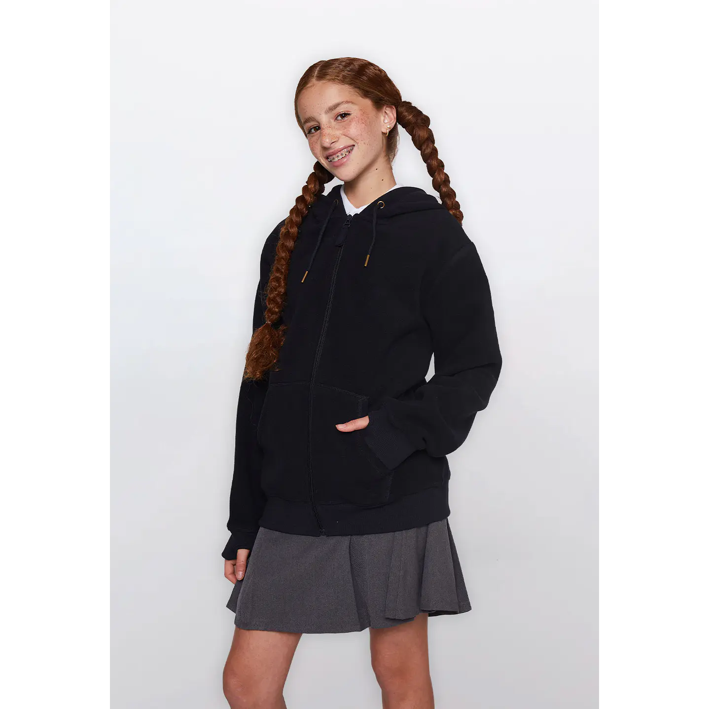Polerón Polar Unisex Escolar Talla 6 a 16 Familyshop 1