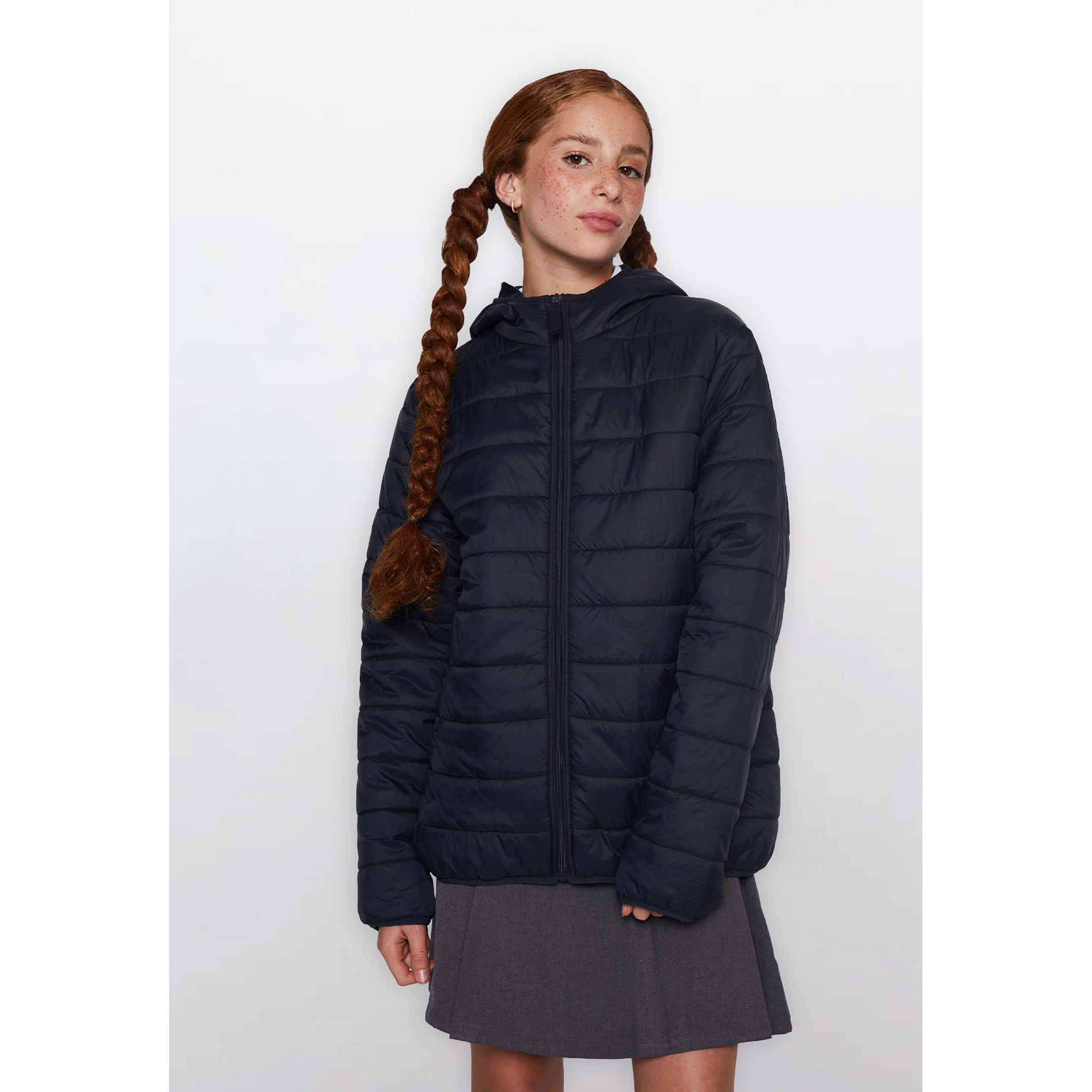 Parka Unisex Infantil Peludo Escolar Familyshop 1