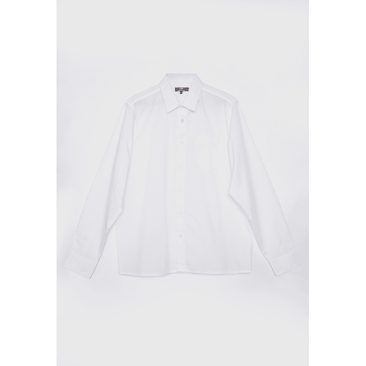 Camisa Hombre Escolar Blanco Familyshop 1