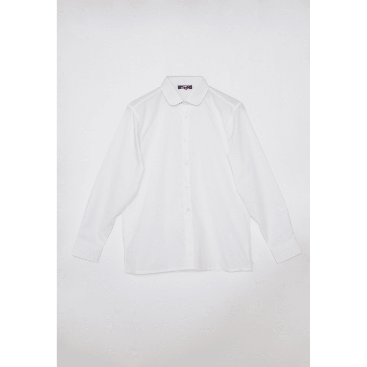 Blusa Blanco Mujer Escolar Familyshop 1