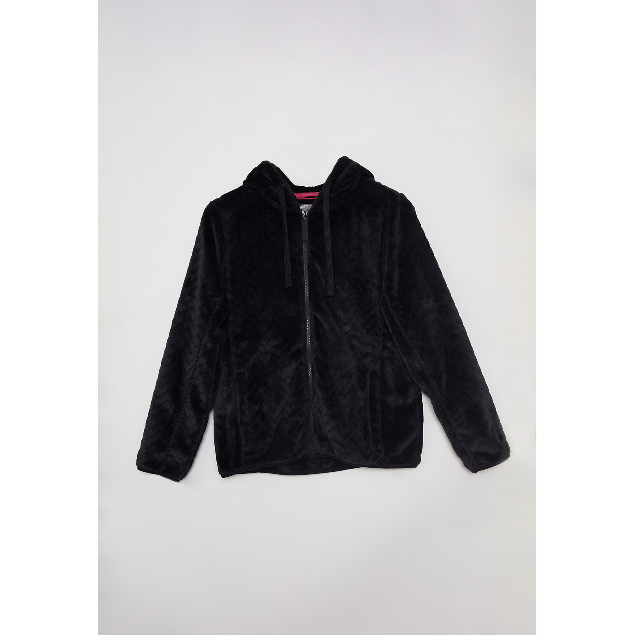 Polerón Mujer Peludo Escolar Azul Familyshop 1