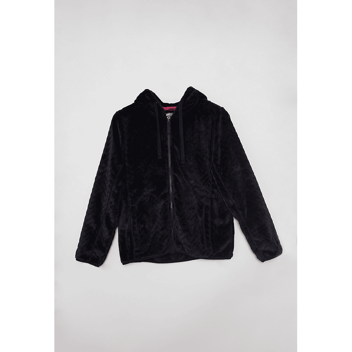 Polerón Mujer Peludo Escolar Azul Familyshop 1