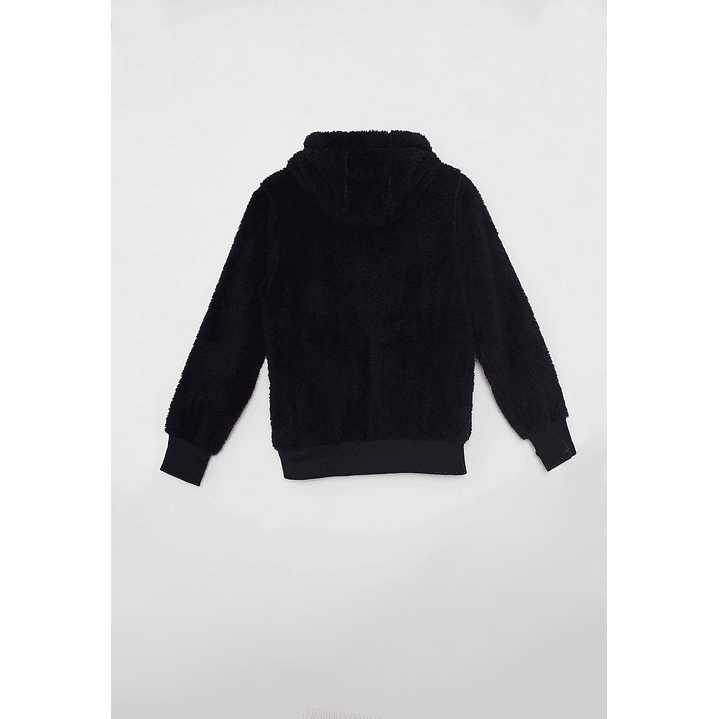 Polerón Niño Peludo Escolar Azul Familyshop 2