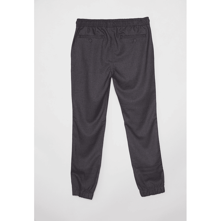 Pantalon Niño Jogger Escolar Gris Familyshop 2