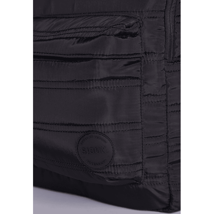 Mochila Acolchada Escolar Negro Familyshop 2