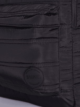 Mochila Acolchada Escolar Negro Familyshop