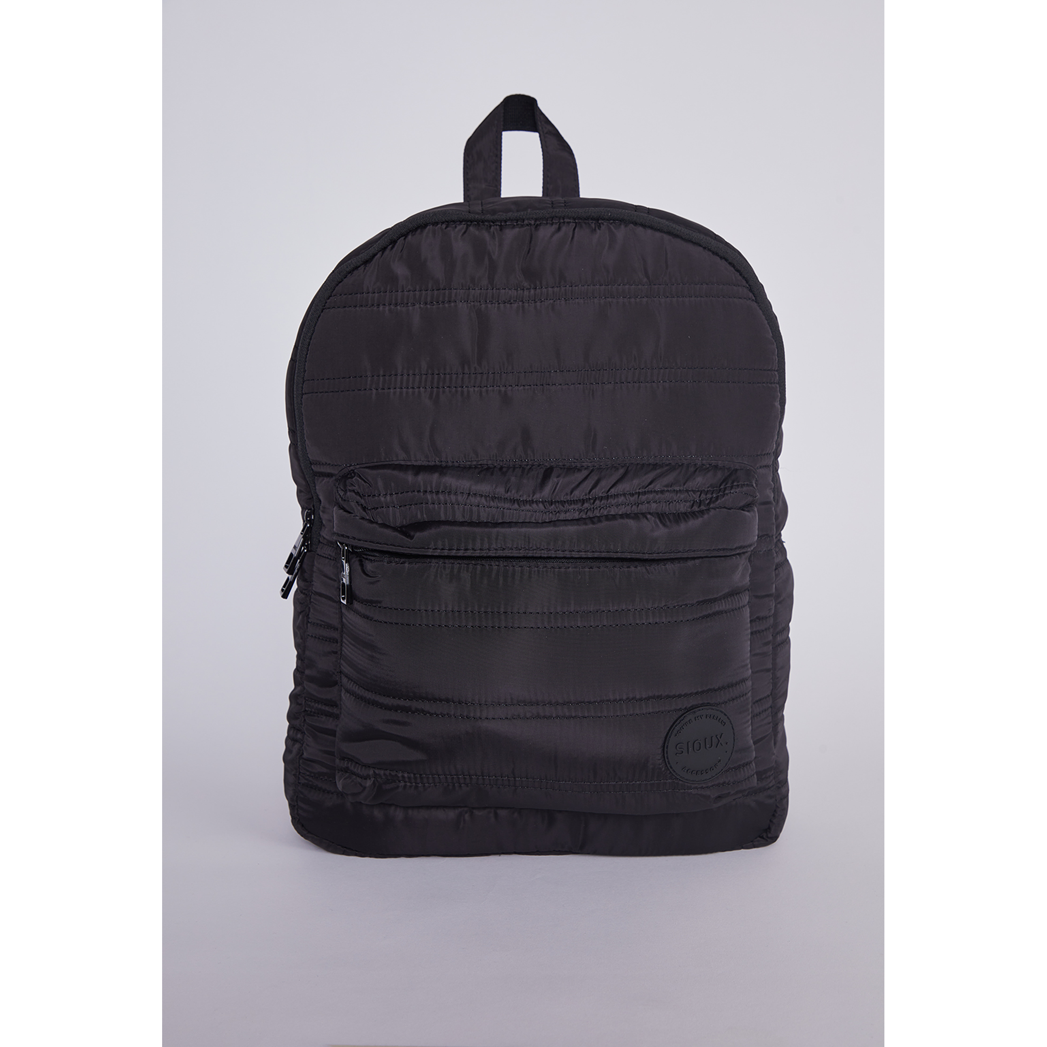 Mochila Acolchada Escolar Negro Familyshop 1