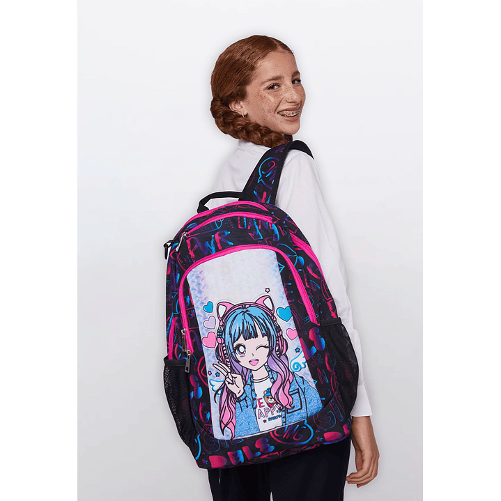 Mochila Diseños Lola Negro Familyshop 7