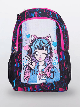 Mochila Kids Anime luces Familyshop
