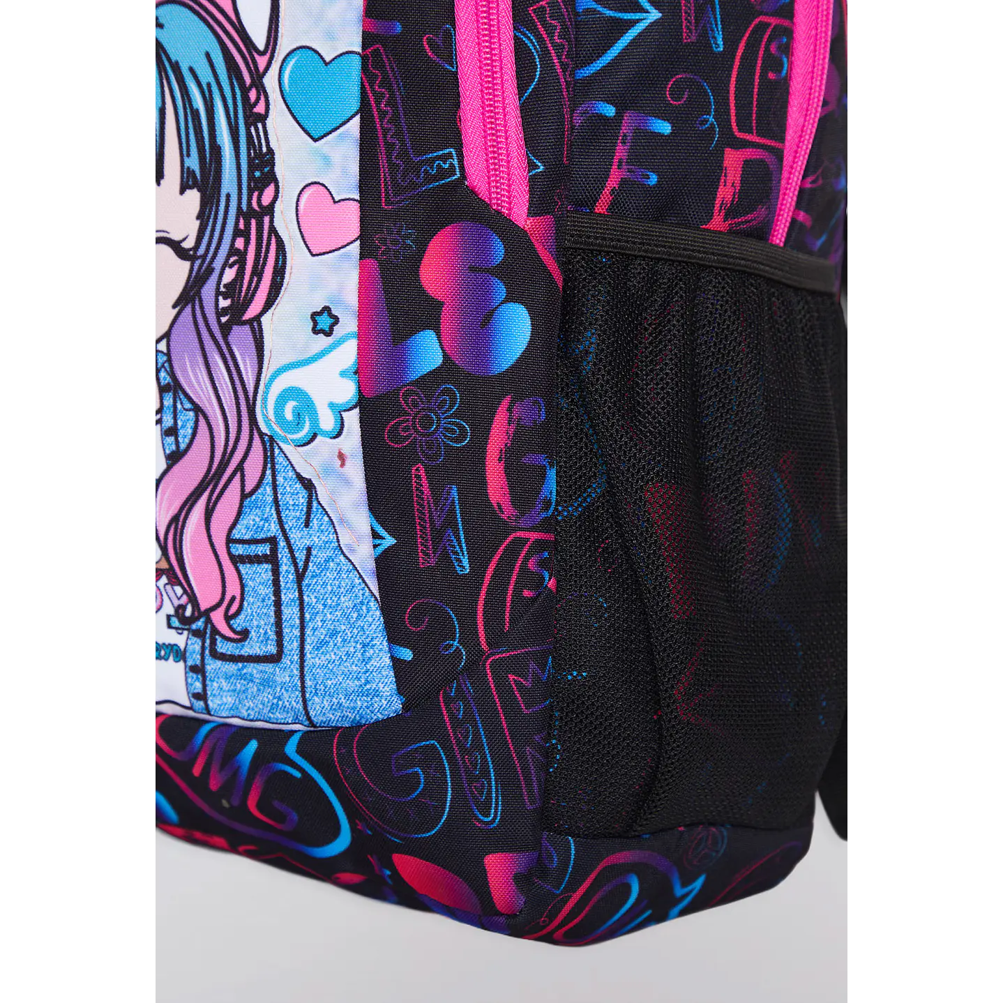 Mochila Kids Anime luces Familyshop 45x30x14 cm 5