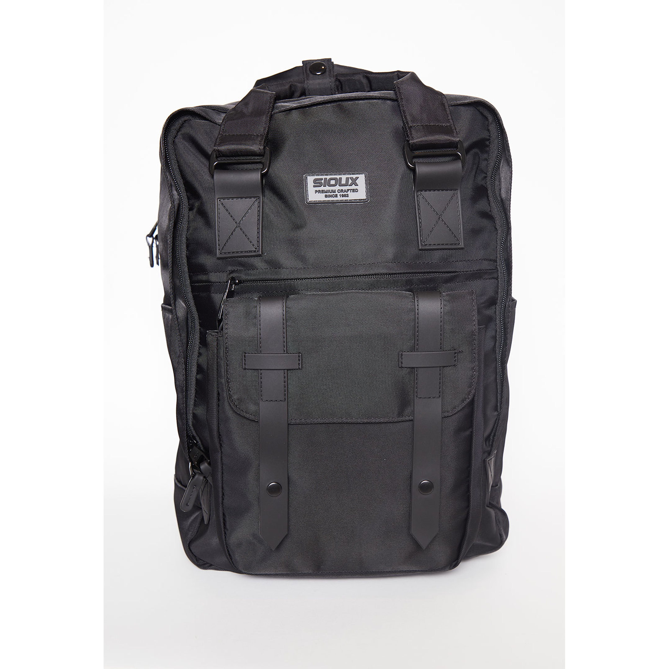 Mochila Travel Pu Unisex Negro Familyshop 1