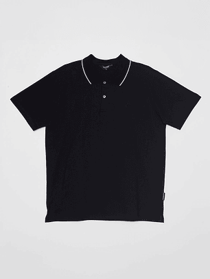 Polera Jersey Hombre Negro Familyshop