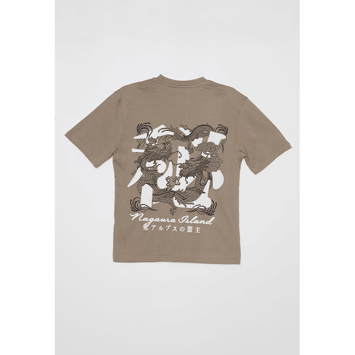 Polera Dragones Lolo Verde Familyshop 1