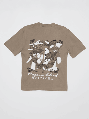 Polera Dragones Lolo Verde Familyshop